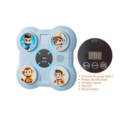 productImage-1761939431890.jpeg Máquina de Boxeo Inteligente Infantil — Ejercicio y Diversión para Niños en Casa