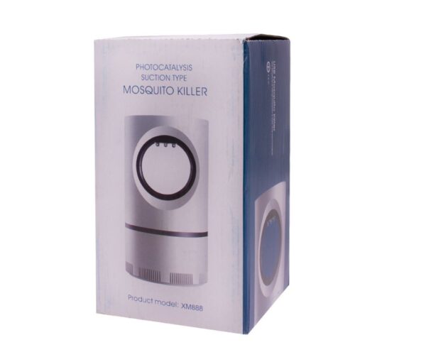 LAMPARA MATA MOSQUITOS UV 17CM USB BLANC